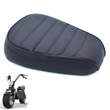 New Passenger Sissy Bar Backrest Cushion Pad For Harley     Synthetic Leather Motorcycle Seat 2024 - buy cheap