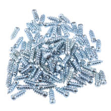100x 18mm Tire Snow Chains Spikes Non-slip Studs for Trucks, Tractors, ATVs 2024 - buy cheap