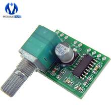 10pcs Mini PAM8403 DC 5V 2 Channel USB Digital Audio Amplifier Board Module 2 * 3W Volume Control with Potentionmeter Switch 2024 - buy cheap