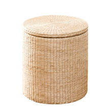 Outdoor Rattan Wicker Bar Counter Table Stool Shelves Garden Patio Furniture Household Essentials Seagrass Wicker Storage Seat 2024 - buy cheap