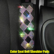 Luxury Crystal Colorful Rhinestone Car Steering Wheel Covers Diamante Rhinestone Car Covered Steering-Wheel Car Accessories 2024 - buy cheap