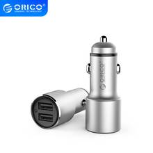 ORICO 5V 12W Mini Dual USB Car Charger Fast Charging for iPhone Huawei Xiaomi Power Socket Adapter Cigarette Lighter Car-Charger 2024 - buy cheap