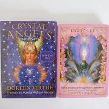 new Tarot deck oracles cards mysterious divination Crystal Angels oracles deck for women girls cards game board game 2024 - buy cheap