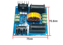 ZVS Tesla Coil Marx Generator DC 12V-30V 20A 1000W High Voltage Power Supply Assembled Board 2024 - buy cheap