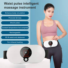 Máquina de masaje adelgazante para personas perezosas, cinturón adelgazante para perder peso, vibración quemagrasas, masajeador de vientre delgado con enchufe USB 2024 - compra barato