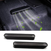 For BMW X3 G01 X4 G02 2018 2019 2020 Car Styling Seat AC Heat Floor Air Conditioner Duct Vent Outlet Grille Cover 2024 - buy cheap