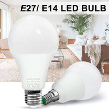 Bombilla LED E27 de 220V, foco E14 de 3W, 6W, 9W, 12W, 15W, 18W, 20W, 240V, ampolla de iluminación de ahorro de energía, 2835 2024 - compra barato