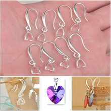 10/20/50pcs Jewelry DIY Accessories 925 Sterling Silver Hook for  Earrings Findings & Components 9*25MM 2024 - buy cheap