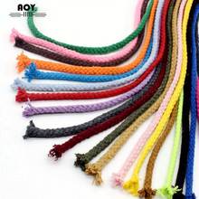 5yards 7mm Cotton Rope DIY Craft Decorative Twisted Cord For Sewing Gift Packing Bouquet Accessories  Eco-Friendly Thread Cords 2024 - buy cheap