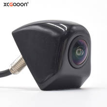 XCGaoon CCD 170 градусов рыбий глаз Автомобильная камера заднего вида с широкоугольной камерой ночного видения Водонепроницаемая 2024 - купить недорого
