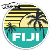 Jump Time for Fiji Vinyl Stickers Island Cool Travel Sticker Laptop Luggage Car Bumper Decal Waterproof Car Accessories 2024 - buy cheap