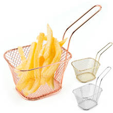 Mini Fry Baskets Chip French Fries Frying Basket Mesh Stainer Net Chef Cooking Tools Kitchen Accessories Gadgets 2024 - buy cheap