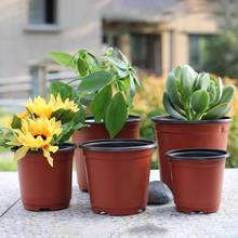 50Pcs Plastic Flower Pot Planting Nursery Pots Flower Pot Nursery Planter Garden Pots Seedling Holder Pot Garden Planter Tools 2024 - buy cheap