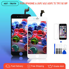 20 шт./лот Tianma ЖК-дисплей для iPhone 6 6S 7 сенсорный экран дисплей Замена для iPhone 8 7 Plus SE сенсорный дигитайзер в сборе AAA +++ 2024 - купить недорого