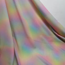 Ombre Dancing Dress Fabric 75D Dropping Dress Cosplay Fbric Weave Ombre Chiffon Material 2024 - buy cheap