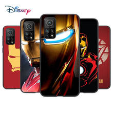 Marvel Iron Man Logo Silicone Cover For Xiaomi Mi Note 11i 11 10T 10 9 9T SE 8 Lite Pro Ultra 5G Phone Case Shell 2024 - buy cheap
