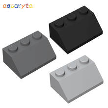 Aquaryta 40pcs Building Blocks MOC Parts Slope Brick 2x3 Dots Compatible with 3038 DIY Education Toys Gift for Teens 2024 - buy cheap