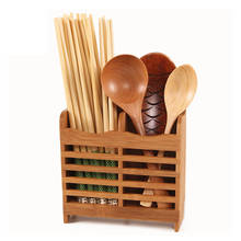 Palillos de bambú Natural, jaula, utensilios de cocina, tubo de bambú, para restaurante, vajilla de Sushi, juego de cubiertos 2024 - compra barato