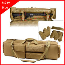 Bolsa de nailon para Rifle táctico M249, funda para pistola, equipo militar, caza, Airsoft 2024 - compra barato