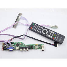 Kit de placa de controlador remoto 40pin, compatível com hdmi e vga, led lcd, painel lp156wh4 tl 1366x007 2024 - compre barato