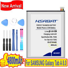 Top Brand 100% New 4800mAh EB-BT355ABE Battery for Samsung Galaxy Tab A 8.0 T355 T355C SM-T355 SM-T350 SM-P350 P355C SM-P355M 2024 - buy cheap