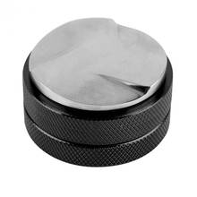 Espresso 58Mm Coffee Distributor Leveler Tool Macaron Coffee Tamper With Three Angled Slopes-Black 2024 - buy cheap