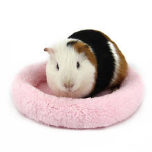 Small Animal Guinea Hamster Bed House Winter Warm Squirrel Hedgehog rabbit Chinchilla Bed mat House Nest Hamster Accessories 2024 - buy cheap