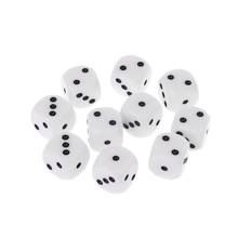 10Pcs 16mm D3 Six Sided Dices Beads For RPG Poly Desktop Table Playing Games Whosale&Dropship 2024 - buy cheap