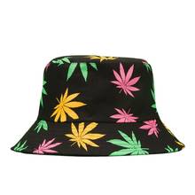 Summer Autumn Sun Bucket Hats Women Buckets Caps Cotton Adult Flat Top Weed Hat Fisherman Sunscreen Hats For Ladies 2024 - buy cheap