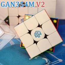 GAN354M V2 Magnetic 3x3x3 Magic cube 3x3 speed cube GAN354 M puzzle cubo magico gans 3x3x3 cube GAN 354M 2024 - buy cheap