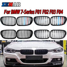 ZEMAR Front Bumper Racing Grills Kidney Grilles For BMW 7 Series F01 F02 F03 F04 2008-2014 M Power Performance Sport Accessories 2024 - buy cheap