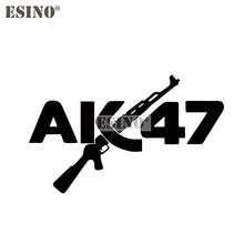 New Design Car Styling Funny AK47 Gun Creative Style Waterproof Vinyl Decal Body Decorative Sticker PVC 3D Carving Decal 2024 - buy cheap