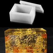 1set Creative Tissue Box Mold For DIY Craft Home Handmade Storage Boxes Making Epoxy Resin Molds Silicone mould 2024 - buy cheap