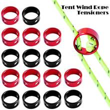 10pcs/Lot Tent Wind Rope Round Regulating Buckle Camping Cord Tensioners Outdoor Adjustable Length Fixing Ring Tent Accessories 2024 - buy cheap