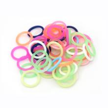 1000 PCS 28MM Silicon Pacifier Ring, Baby Pacifier Ring, BPA Free Food Grade Adapter Ring for MAN Soother 14 Colors For Choice 2024 - buy cheap