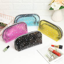 2019 Newest Travel Transparent Cosmetic Bag Wash Pouch Beauty Storage Case Toiletry Bag Women PVC Small Makeup Bags 2024 - buy cheap