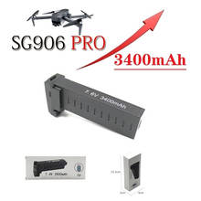 Batería Original para Dron SG906 PRO GPS RC, 7,6 V, 3400MAH, Lipo, accesorios sin escobillas, 5G, Wifi, PFV, SG906PRO 2024 - compra barato