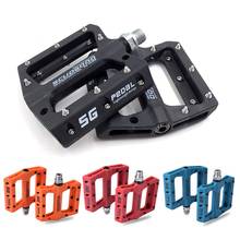 Mountain Bike Pedal MTB Pedals Bicycle Flat Pedals Nylon Fiber MTB Cycling Anti-skid Foot Pedal Sports Accessories 2024 - buy cheap
