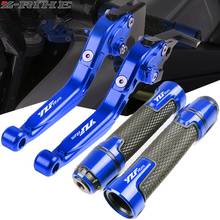 For YAMAHA YZFR25 2015-2017 Motorcycle CNC Adjustable Brake Clutch Lever Handle Grips Handlebars 2015 2016 2017 YZF R25 YZF-R25 2024 - buy cheap