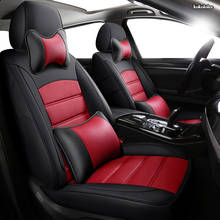 KOKOLOLEE Custom Leather car seat covers For Toyota 86 Previa Sienna Venza Fortuner Fj CRUISER MARK IZOA Avalon YARiS Verso VIOS 2024 - buy cheap