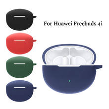Caixa de fone de ouvido sem fio bluetooth, para huawei freebuds 4i capa de silicone de carregamento para freebuds4i capa protetora 2024 - compre barato