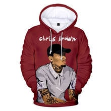 Singer Chris Brown 3D Hoodies Casual Fashion Sweatshirt Men Women Popular Hip Hop 3D Hoodie High street Hooded Men's Sweatshirts 2024 - buy cheap