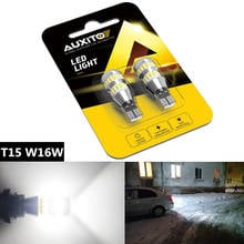 AUXITO para coche-bombillas LED, lámpara de respaldo para BMW E60, F10, E39, F11, E23, E32, X5, E53, E70, F15, sin Hyper Flash, W16W, T15, 54, 4014SMD, 912, 921 2024 - compra barato