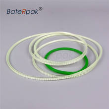 BateRpak ZE-8B4/9B4 paper folding machine spare parts transit belt,8B2/9B2 flat tooth belt,green O shape belt,1pcs price 2024 - buy cheap