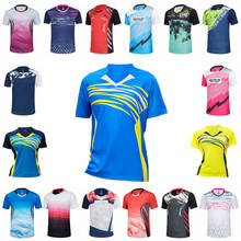 Male Tennis T-Shirt Shorts , Girl Badminton T-Shirts, Men Table Tennis TShirts, Women Ping Pong Shirt Clothes, Tennis Kit Female 2024 - buy cheap