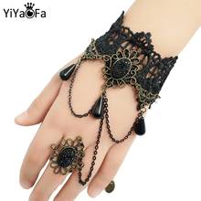 Yiyaofa feito à mão do vintage pulseira para acessórios femininos bonito laço pulseiras & pulseiras feminino pulso jóias festa LB-16 2024 - compre barato
