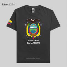 Эквадор эквадорская мужские футболки майки Нация Команда футболка 100% хлопок футболка спортивные залы одежда футболки ЭБУ 2024 - купить недорого