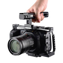 Yanelgu-jaula de aparejo para cámara C9, accesorio para BMPCC 4K 6K, Blackmagic Design, Pocket Cinema, Black Magic, con placa rápida y mango superior 2024 - compra barato