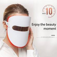3 Colors Skin Rejuvenation Instrument LED Light Therapy Face Mask Rejuvenation SPA Beauty Instrument Mask Instrument Household 2024 - buy cheap