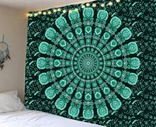 Mandala Polyester Tapestry Wall Hanging Sandy Beach Throw Rug Blanket Camping Travel Mattress Bohemian Sleeping Pad Tapestries 2024 - buy cheap